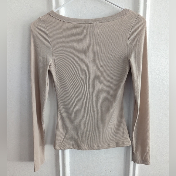 Princess Polly ARTHIE Beige Long Sleeve Top available in various sizes New w Tag - Picture 8 of 8